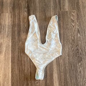 Marble blue bathing suit size medium